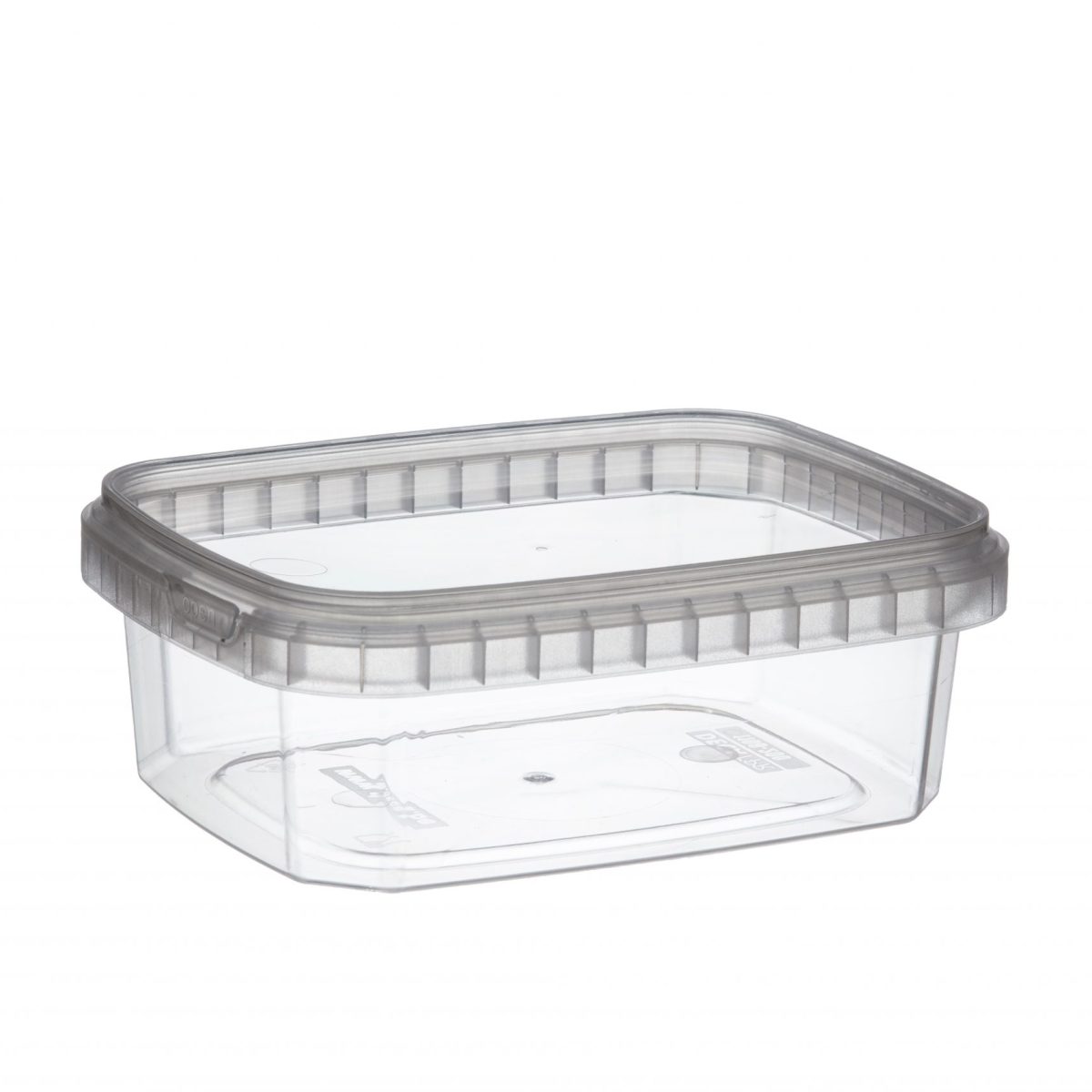 750ml Rectangle Tamper Evident Container And Lid 